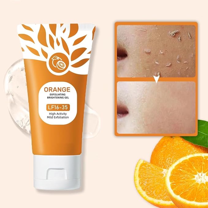 Orange Brightening Gel – Dull Skin & Dark Spots for Face and Body